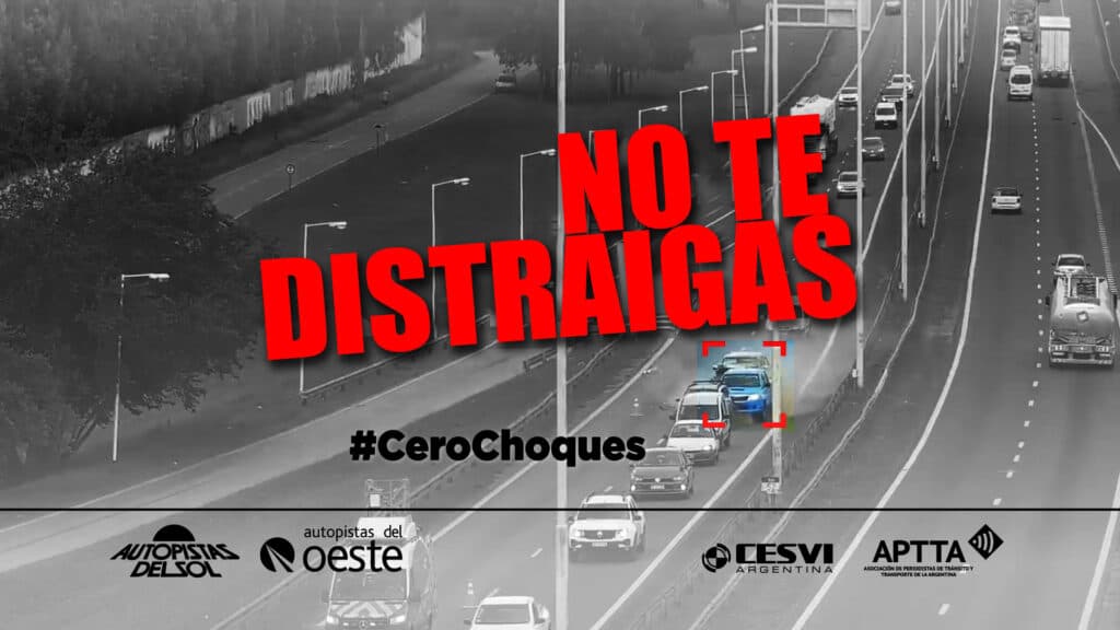 Conducir atento es cuidar el camino